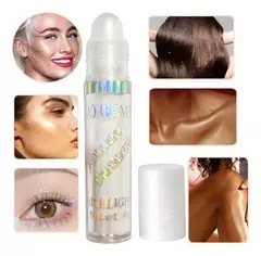 Glitter Polvo De Hadas Roll On Highlight Para Cuerpo Rostro