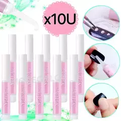 Imagen de Pegamento X10 Nail Glue P/uñas Postizas Tips Strass Gotero