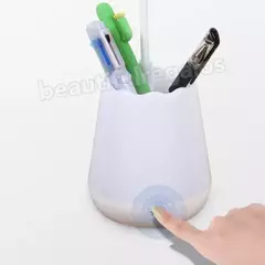 Lampara Velador Led Flexible Base Luminosa Recargable - mqregalosmayorista