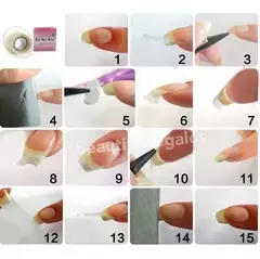 Cinta Autoadhesiva Protector Reparación Uñas Esculpidas en internet