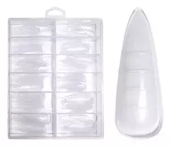 Capsulas Dual System X 100 Stiletto Tips Uñas Esculpidas