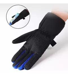 Guantes De Moto Impermeable Corderito Antideslizantes Lluvia - mqregalosmayorista