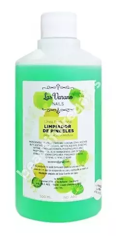 Limpiador De Pinceles Las Varano 500 Ml