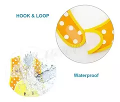 Babero Impermeable Vinilico Con Bolsillo Para Bebes - comprar online
