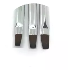 Pinceles Cola Sirenax 3 Unidades Uñas Esculpidas Gelificadas - comprar online
