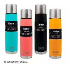 Termo Tipo Bala Rubber Acero Inoxidable Keep 500ml - comprar online