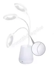 Lampara Velador Led Flexible Base Luminosa Recargable en internet