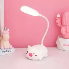 Lampara Led De Escritorio Recargable Animales Colores - tienda online