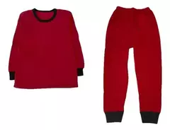 Conjunto De Polar Para Niños Camiseta Joggin Abrigo Invierno - comprar online