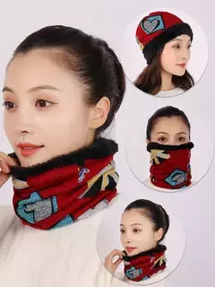Multi Bandana Cuello Polar Moda Importado Invierno Ajustable - mqregalosmayorista