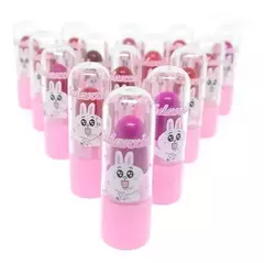 Labial Lapiz Mini X5 Aroma Fruta Distinto Color Regalo Nena