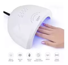 Cabina Uv/ Led Sun One 48w Timer Y Sensor Auto Uñas Gel Semi - comprar online