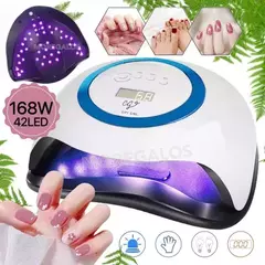 Cabina City Girl Lampara Uv/led 168w Secado Rapido Uñas Semi
