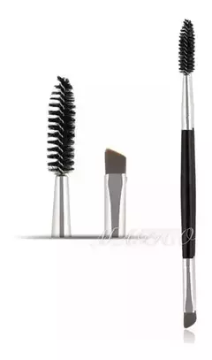 Cepillo Brocha De Cejas Doble Punta Para Pestañas Maquillaje en internet