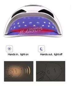 Cabina Led Uñas Semi Gelificadas Lampara Uv Manos Pies 86w - comprar online