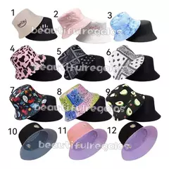 Gorro Piluso Reversible Calidad Premium Solero Moda Verano - comprar online