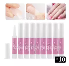 Pegamento X10 Nail Glue P/uñas Postizas Tips Strass Gotero - tienda online