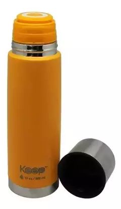 Termo Tipo Bala Rubber Acero Inoxidable Keep 500ml - tienda online