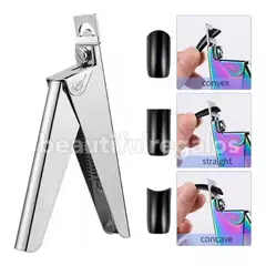 Corta Tips Uñas Metalico Alicate Profesional Manicuria Nails
