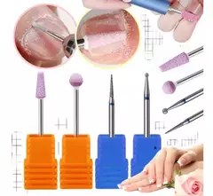 Kit De 4 Fresas Para Torno Manicura Rusa Uñas Uv