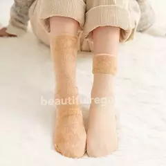 3 Pares Medias Térmicos Suaves Cálidos Invierno Colores Frio en internet
