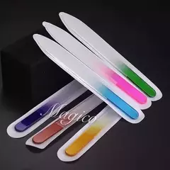 2 Limas De Vidrio Diamantado Para Uñas, Manicura. Importada - comprar online