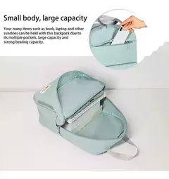 Mochila 2 En 1 Bolso Cartera Flexible Convertible Reversible - mqregalosmayorista