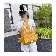 Mochila Gatito Infantil Impermeable Niñas Peluche Escolar - comprar online
