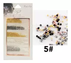 Imagen de Decoracion Caviar Diseño Uñas Acrilicas Esculpidas Nail Art