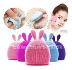 Cepillo Limpiador Manual Silicona Masajeado Facial Cuerpo