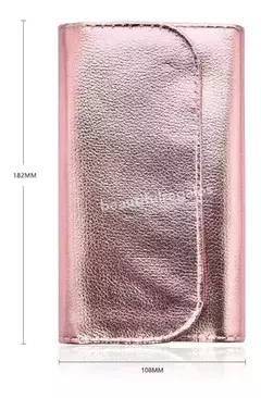 10 Brochas De Maquillaje Mango De Diamante Brillos + Estuche en internet