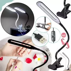 Lámpara Luz Led Velador Escritorio Manicuria Usb Flexible en internet