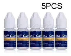 Pegamento X5 Nail Glue Para Uñas Postizas Tips Strass Gotero - comprar online