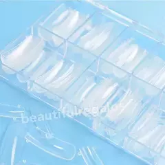 Capsulas Dual System Cuadradas X100 Unidades Uñas Esculpidas - comprar online