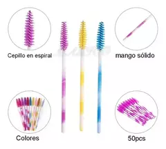 Cepillos X50 Para Extensiones De Pestañas Colores en internet