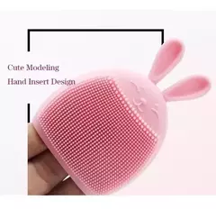 Cepillo Limpiador Manual Silicona Masajeado Facial Cuerpo - mqregalosmayorista