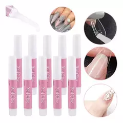 Pegamento X10 Nail Glue P/uñas Postizas Tips Strass Gotero