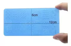 Placa Para Stamping De Uñas Plástico Nail Art Decoración - comprar online