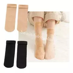 4 Pares Medias Calcetines Térmicos Suaves Cálidos Invierno - tienda online
