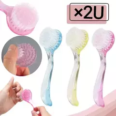 X2 Cepillo Elimina Polvillo Para Uñas Esculpidas Manicuria