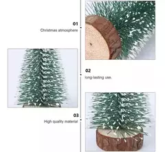 Arbolito De Navidad 14,5 Cm Super Lujo Premium Tupido Nieve - comprar online