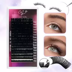 Extensiones Pestañas City Girl Premium Pelo X Pelo Lashes
