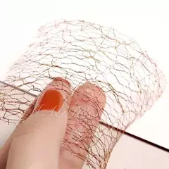 Redecilla Malla Red 3d Para Decoración De Uñas En Capsular - mqregalosmayorista