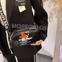 Cartera Bandolera Diseña Con Bloques Personaliza Crea Moda en internet