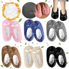 Pantuflas Ballerinas infantiles Antideslizante Invierno Liso