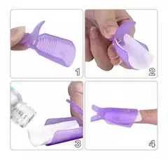1000 Wipes Sin Pelusa Limpieza Gelificadas Acrílicos Rosa - comprar online