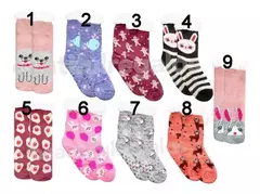 Pantumedias Corderito Antideslizante Medias Invierno Mujer - comprar online