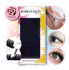 Pestañas Russian Neicha Original Elite Mix Extensión Natural