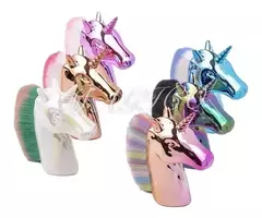 Brocha Cepillo Unicornio Quita Polvo Para Uñas Maquillaje en internet