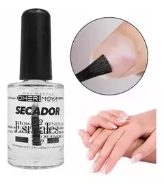 Cherimoya Esmalte Para Uñas Brillo Secador 10ml